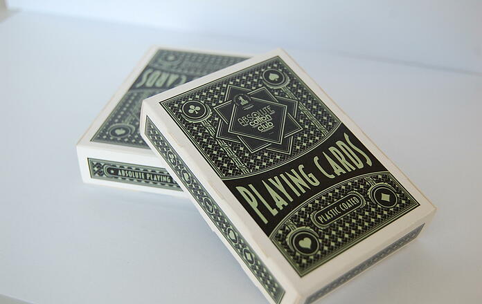 indivdual poker cards for the Absolute Cotton Club at Bread&Butter