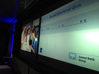 Wheel of Fortune Game at the Quiz